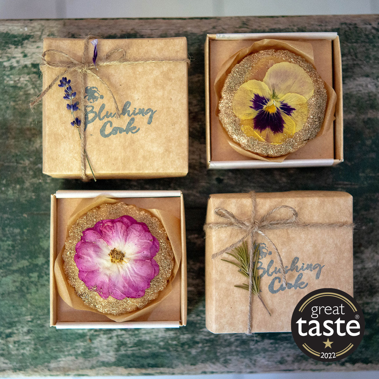 Individual Floral Treat Gift Boxes