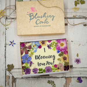 Blooming Love Floral Brownies