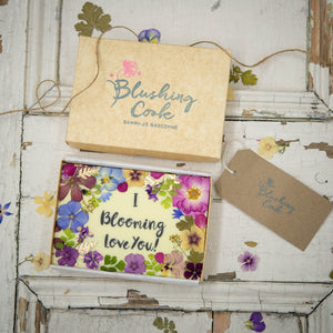 Blooming Love Floral Brownies