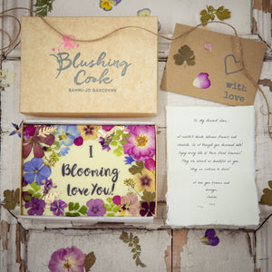 Blooming Love Floral Brownies
