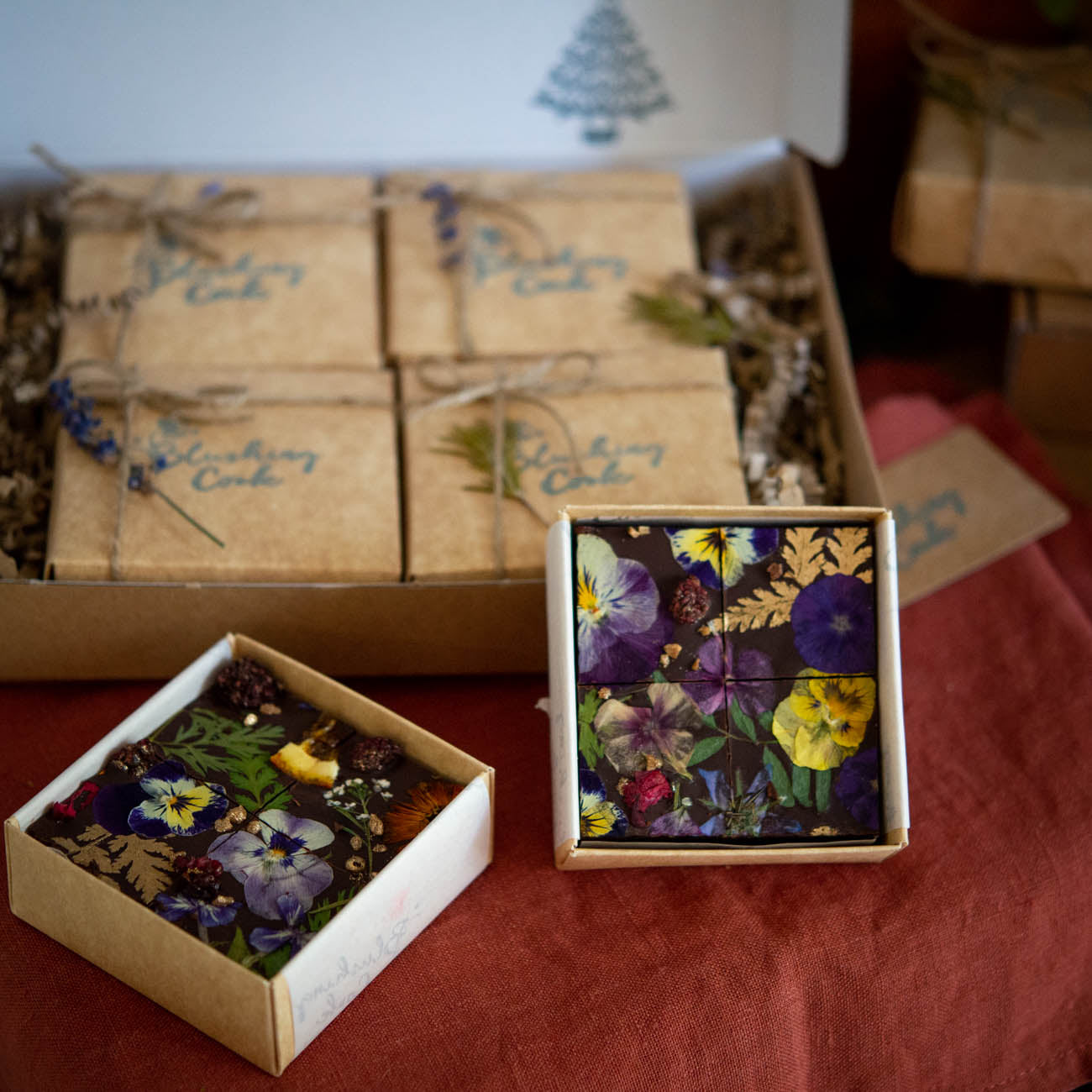 Individual Floral Treat Gift Boxes