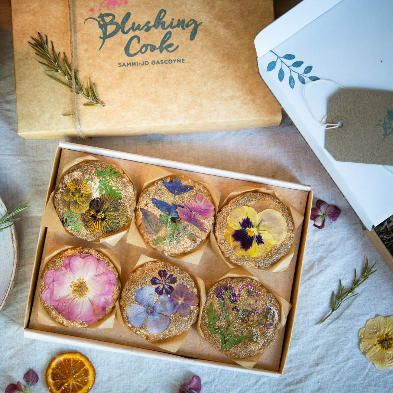 Floral Mince Pies