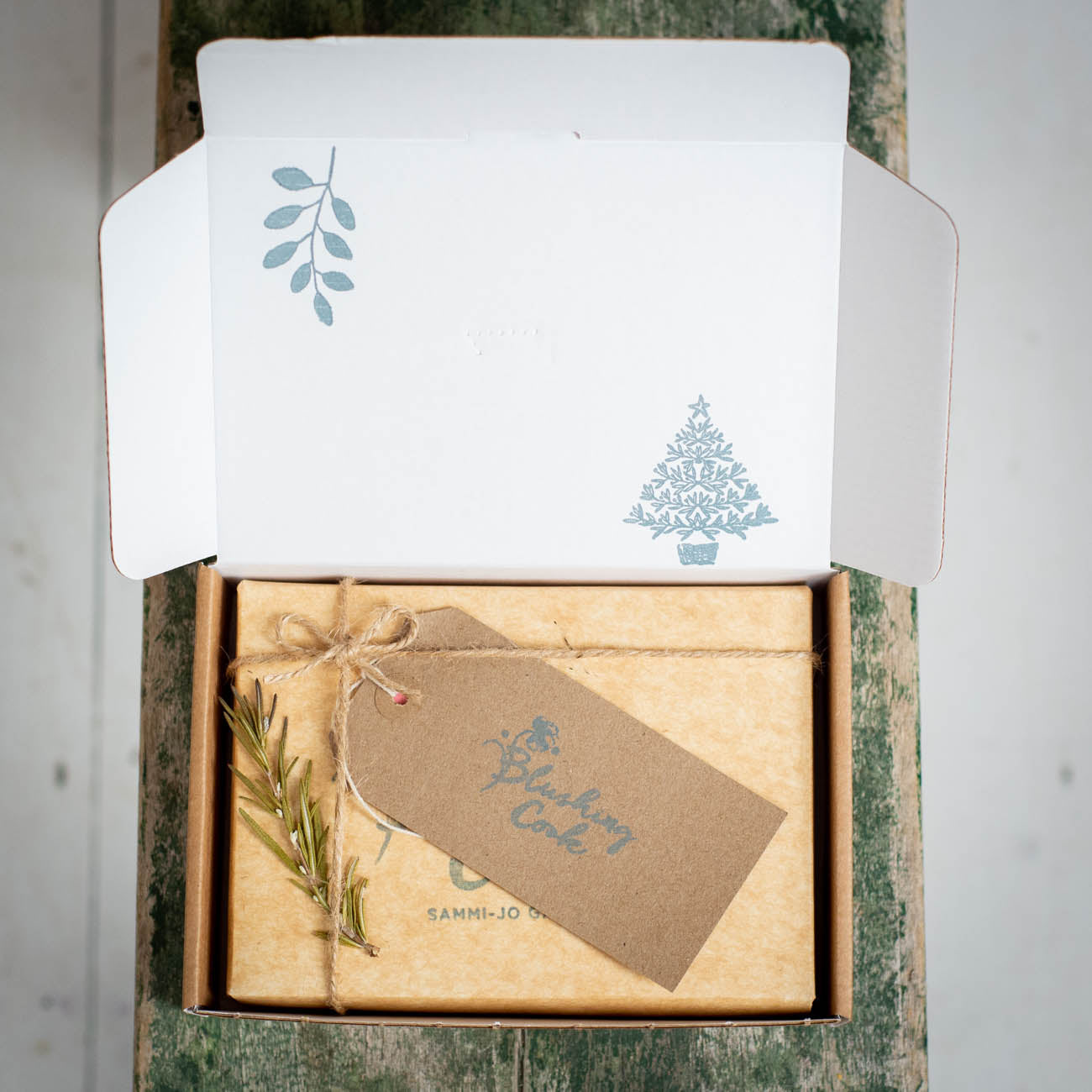 Blushing Cook | Postal Brownies - Edible Flower Brownies by Post