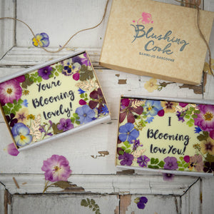 Blooming Love Floral Brownies