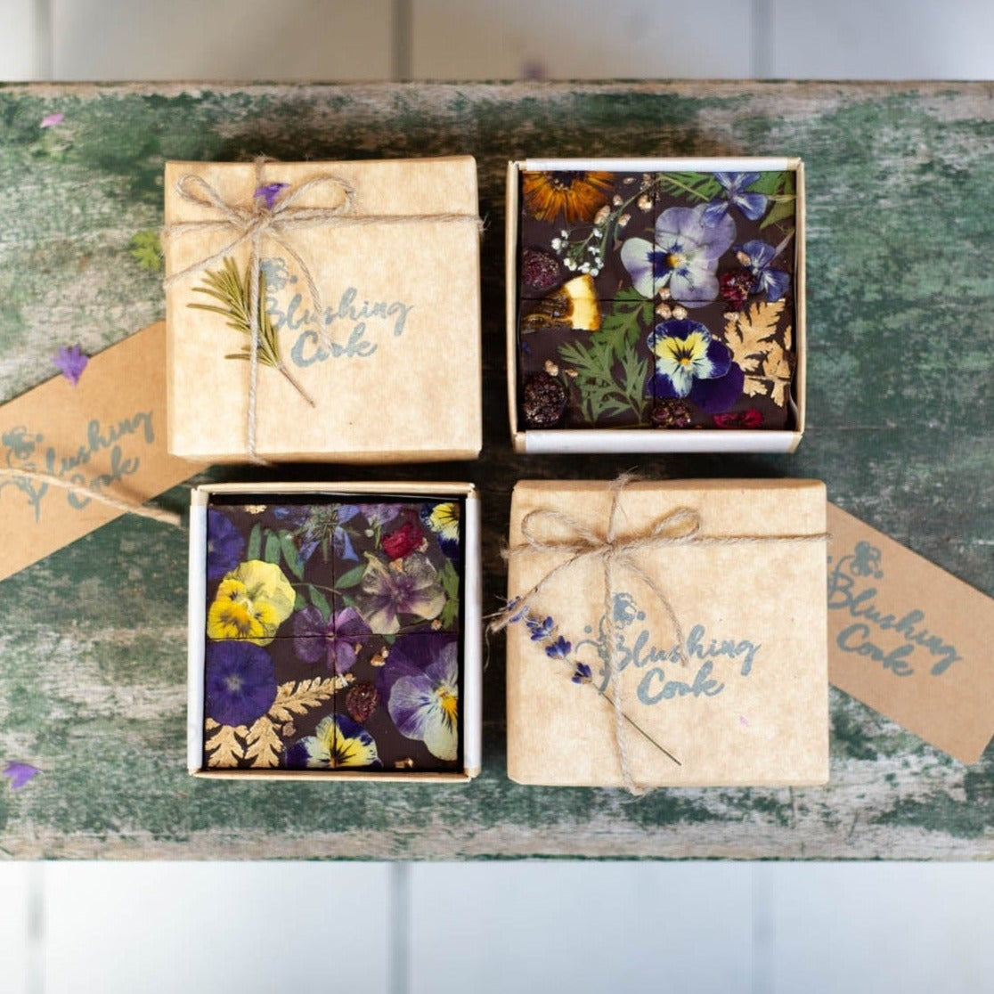 Individual Floral Treat Gift Boxes